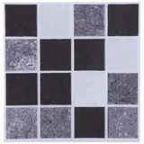 18 Stück Mosaik-Fliesenaufkleber, Wasserfest, Selbstklebend, Wandfliesen, Badezimmer, Wandfliesen, Abziehen und Aufkleben, Dekorative Fliesenaufkleber für Küche, Badezimmer,