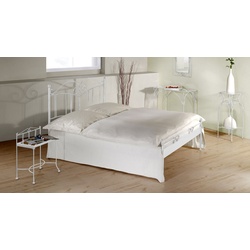 Französisches Bett Vella - 140x200 cm - weiß