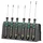 WERA 2035/6 A Elektroniker-Schraubendrehersatz + Rack, 6-teilig