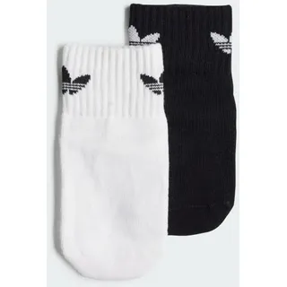 Adidas Anti-Slip Socken, 2 Paar - Black / White - 22-24