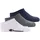 Champion Kinder Socken, 3er Pack", - Sneaker Socken, Logo, einfarbig Blau/Weiß/Grau 27-30,