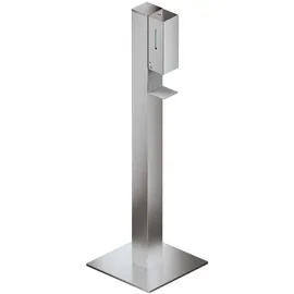 Hewi System 900 Sensoric Desinfektionsmittelspender als Säule edelstahl gebürstet 900.06.013XA