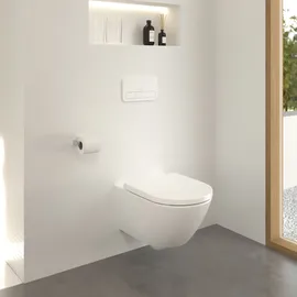 Villeroy & Boch Subway 3.0 WC-Set mit Vorwandelement und Betätigungsplatte