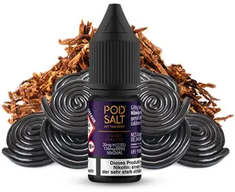 Liqour Tobacco 10ml NicSalt Liquid by Pod Salt 10ml / 11 mg