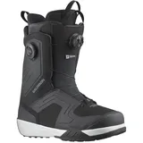 Salomon Dialogue Dual Boa Snowboardschuhe - Black / Black / White - 29.5