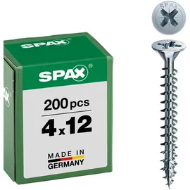 SPAX Universalschraube 4,0 x 12 mm 200 Stück