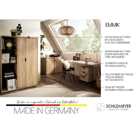 Schildmeyer Schiebetürenschrank Emmik 100,1 x 83,6 x 41 cm Beige
