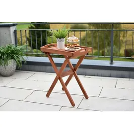 Merxx Klapptisch 39 x 60 x 75 cm braun
