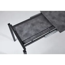 BEST Freizeitmöbel BEST Palazzo anthrazit rechteckig 120,0/160,0-200,0 x 80,0 x 75,0 cm