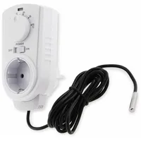 ChiliTec Steckdosenthermostat ST-50, analog, mit Außenfühler