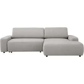 Home Affaire Eckcouch Cord 2-Sitzer Grau