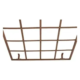 CLP Rankgitter Viva 2er Set 60 x 30 cm Antik Braun