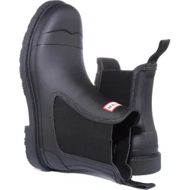 Hunter Commando Chelsea Boot Herren Schwarz 43
