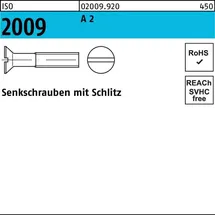 F. REYHER Nchfg. GmbH & Co. KG Senkschraube ISO 2009 M6 x 12 200 Stück