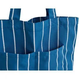 HAY Outdoor Market Einkaufstasche Blau/Beige