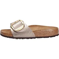 Birkenstock Madrid Big Buckle Birko-Flor graceful taupe 39
