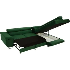 Mirjan24 Ecksofa Torezio, mit Bettkasten und Schlaffunktion, Moderne Schlafsofa (Polo 891, Seite: Rechts)