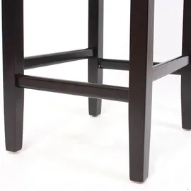 Mendler 2er-Set Barhocker M37 Kunstleder ~ schwarz