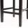 Mendler 2er-Set Barhocker M37 Kunstleder ~ schwarz