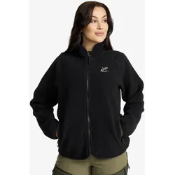 Canyon Full-zip Pile Fleece Damen Black, Größe:S - Damen > Oberteile > Fleece & Midlayers - Schwarz