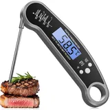 Klappbares digitales Fleischthermometer -  mit LCD-Backlight