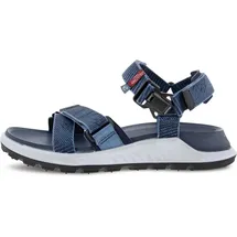 ECCO EXOWRAP M 3S TEX Sandal, Retro Blue/Marine, 45