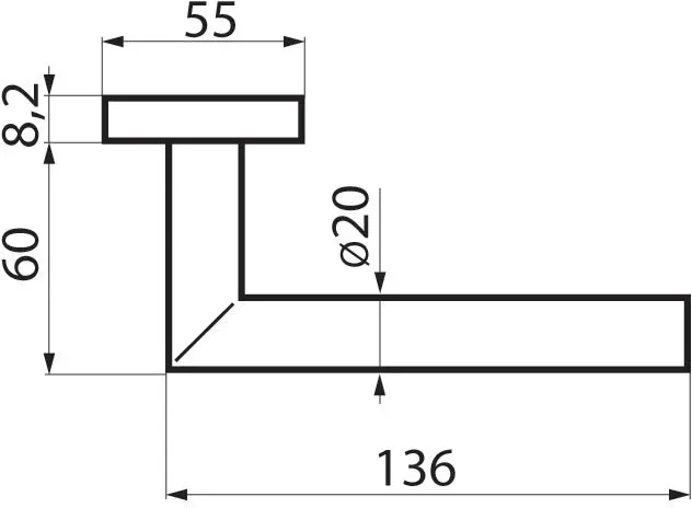 Drückergarnitur Modell Basic 02 -  PZ / 37 - 51 / nein