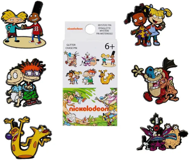 Abzeichensatz Nickelodeon - Nicktoons (Funko) (zufällige Auswahl)