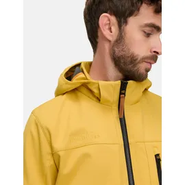 CAMEL ACTIVE Softshelljacke mit abnehmbarer Kapuze gelb M