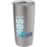 August 1985 Jahr 1985 Retro 1985 Vintage Limited Edition Doppelwandiger Edelstahl-Thermobecher