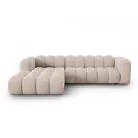 Micadoni Ecksofa Lupine, modular 4-Sitzer beige