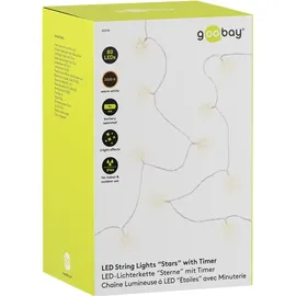 goobay LED-Lichterkette Sterne 12 m Klar