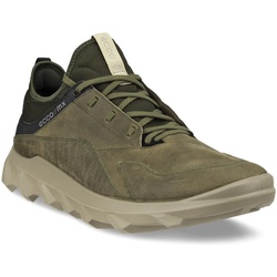 ECCO Wanderschuhe MX Low Nubukleder - strapazierfähige Sohle, sockenartige Konstruktion aus Neopen - khakigrün Herren