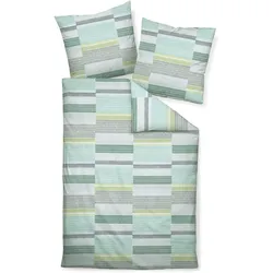 Bettwäsche PALERMO Mako-Satin - grün