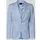 zuitable Slim Fit 2-Knopf-Sakko mit Pattentaschen Modell 'Nick', Hellblau, 46