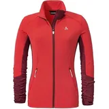 Schöffel Damen Lodron Fleece Jacke (Größe L, rot)