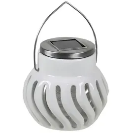 Westfalia Solar Anti-Mücken-Windlicht Keramik LED
