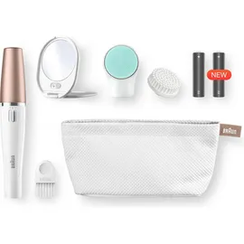 Braun FaceSpa 851V weiß/bronze