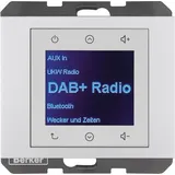 Berker Radio Touch UP DAB+ Bluetooth K.x alu matt 30847003