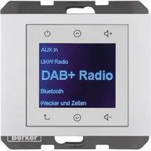Berker Radio Touch UP DAB+ Bluetooth K.x alu matt 30847003