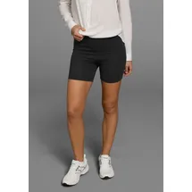 MELROSE Radlerhose MELROSE, Damen, Gr. 36, N-Gr, schwarz, Jersey, Obermaterial: 95% Baumwolle, 5% Elasthan, unifarben, Basic, sehr figurbetont, Hosen Radlerhose, perfekt unter Kleidern und Röcken, Topseller