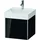 Duravit Waschtischunterschrank 2 Auszüge 48,4 x 39,7 cm Schwarz Hochglanz