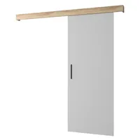 Schiebetür Komplettset - Schiebetürsystem Salwador 1 - Schiebetüren - Trennwände - Raumteiler - Innentüren, Tür 90 x 204 cm - Schiebetür Schiene - Zimmertür mit Schiebetür Griff - Saloontür