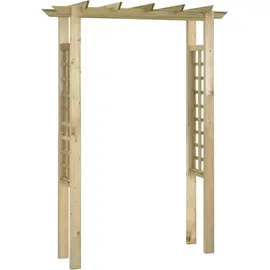 vidaXL Rosenbogen 150 x 60 x 204 cm Holz Imprägniert