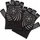 Gaiam Grippy Yoga Gloves Black Grey - schwarz