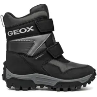 GEOX J Himalaya Boy B ABX Snow Boot, Anthracite/Black,