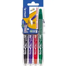Pilot Pen PILOT Tintenroller FriXion Ball 0.7 (M) Schwarz/Blau/Rot/Grün 4er Set2Go