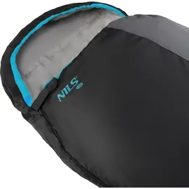 NILS CAMP Schlafsack Ultraleichter Nils Camp NC1705 Ultra Light schwarz-graubraun
