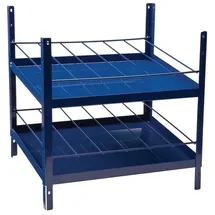 Nordwest Handel AG Regalelement LOGS 180 H520xB540xT390mm blau RAL 5022 2x6-reihig