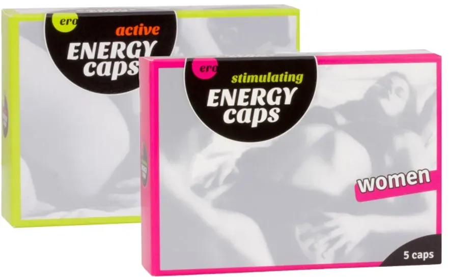 Ero - Stimulating und Active Energy Caps Libido im Set